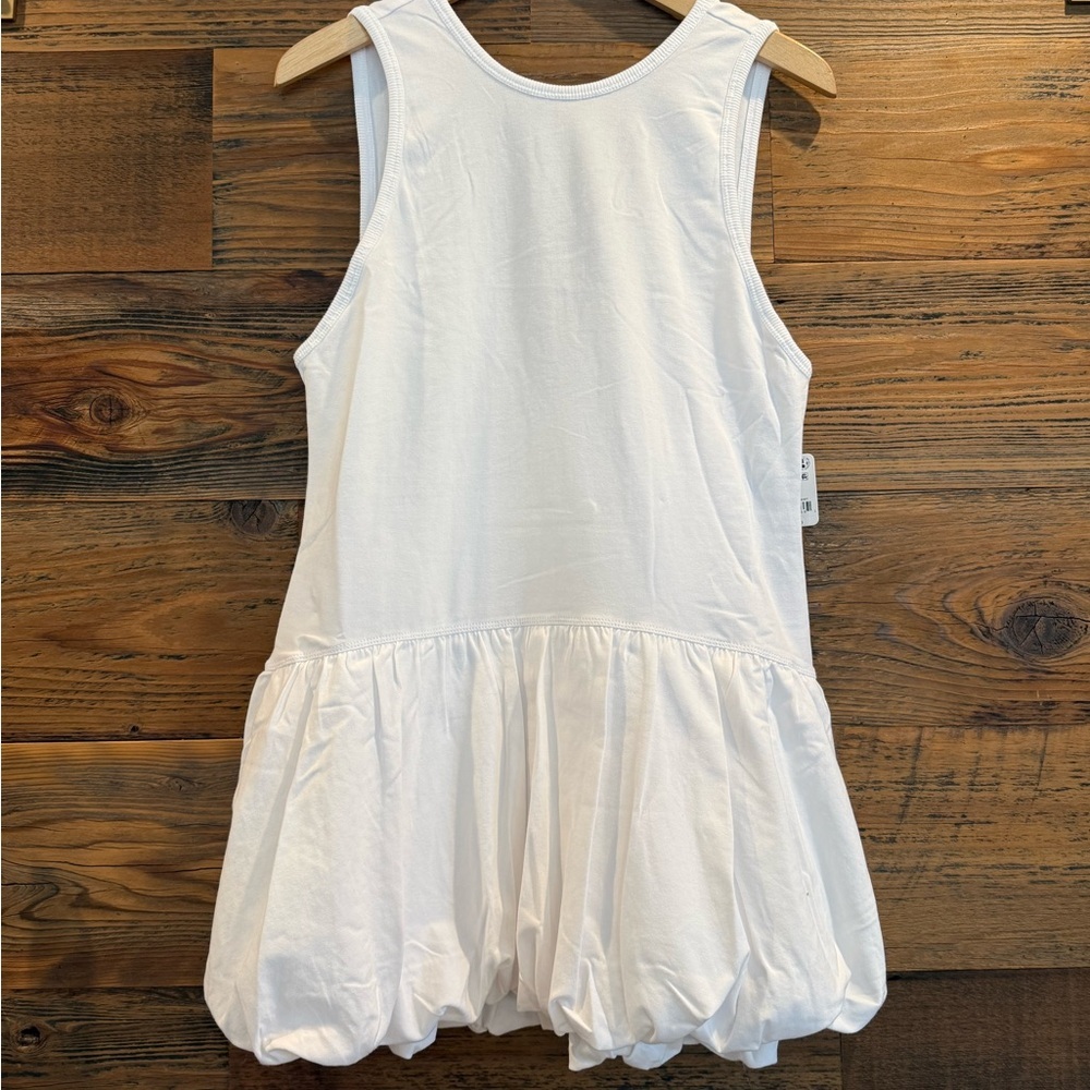 Free People Hot Shot Bubble Set White , 2pc (Dress & Shorts) NWT - Picture 11 of 13